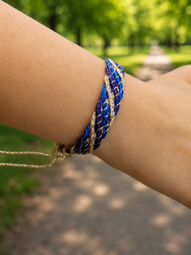 Bracelet Sfifa Saphir d'or