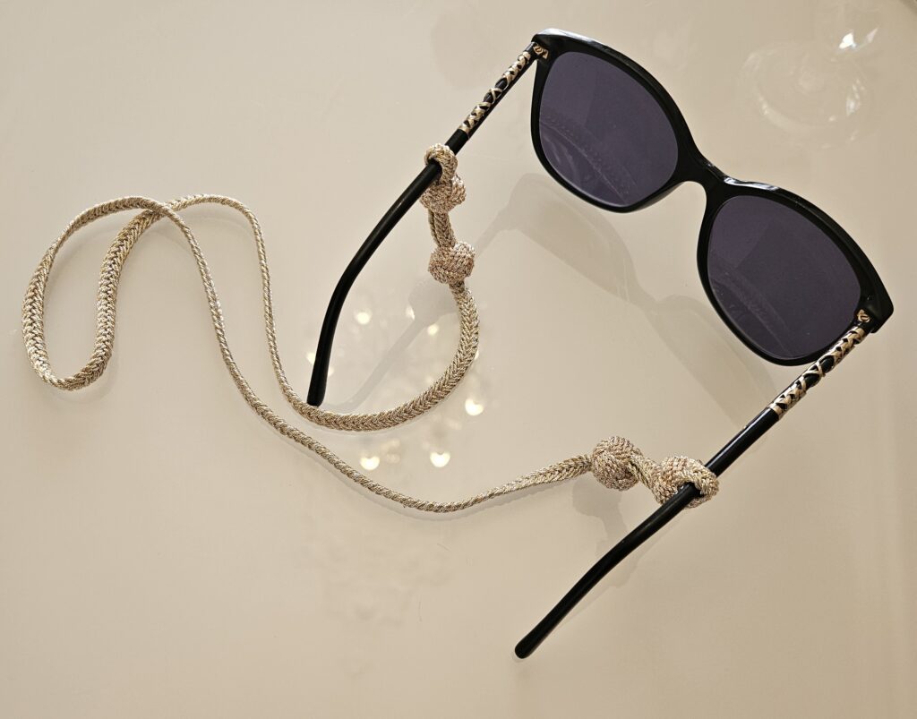 Cordon de lunettes Sfifa Lumière d'or